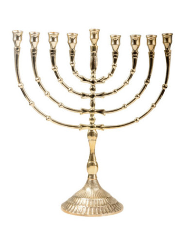 Chanukah 9 brazos H 32 cm