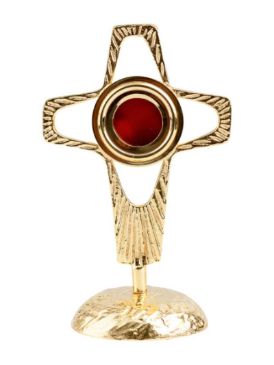 Relicario dorado H 20 cm