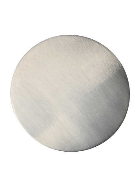 Plato de acero inoxidable pulido D 12 cm