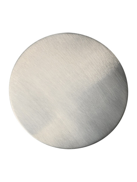 Plato de acero inoxidable pulido D 14 cm