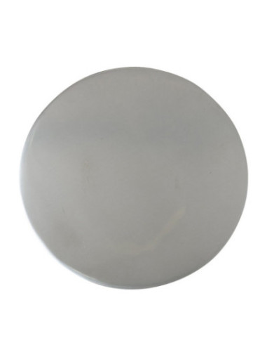 Plato de acero inoxidable mate D 14 cm