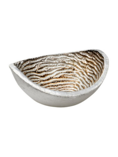 Bandejita de incenso plata D 10 cm