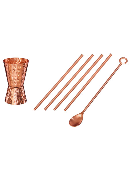 Set de accesorios (taza medidora + cuchara + pajita)