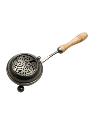 Sartén para incienso, hierro gris D 8 cm
