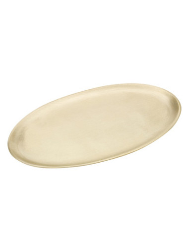 Platillo oval mate 17x10 cm
