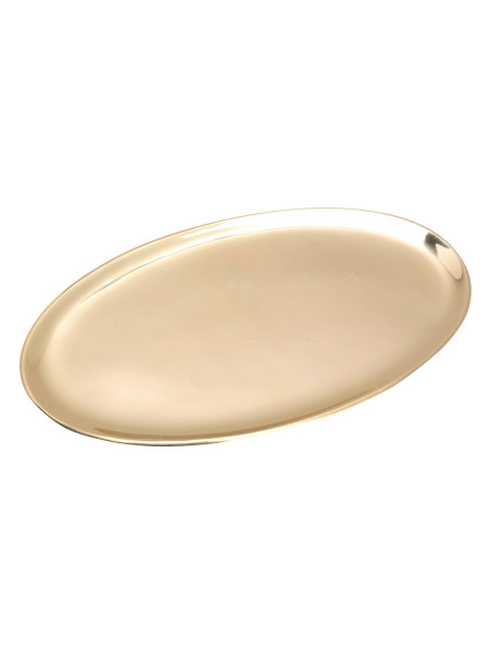 Platillo oval pulido 17x10 cm