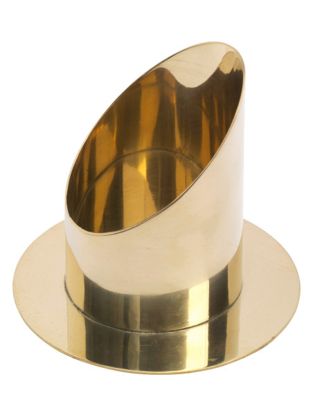 Candelero pulido D 8 cm