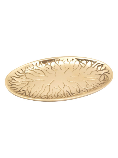 Platillo oval pulido 13x6 cm