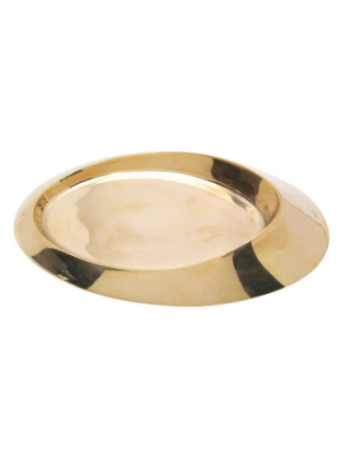 Platillo oval pulido 13x9 cm interno
