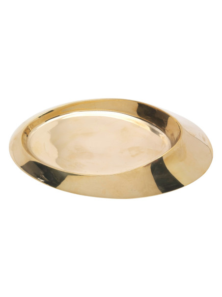Platillo oval pulido 13x9 cm interno
