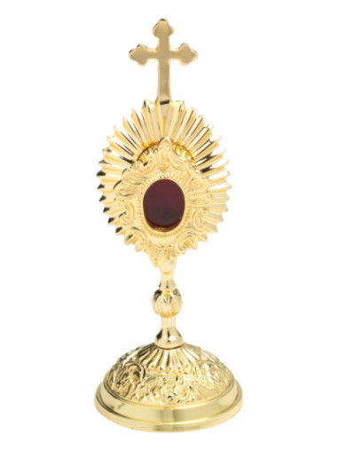 Relicario dorado H 17 cm