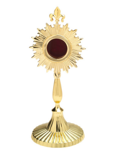 Relicario latón H 23 cm