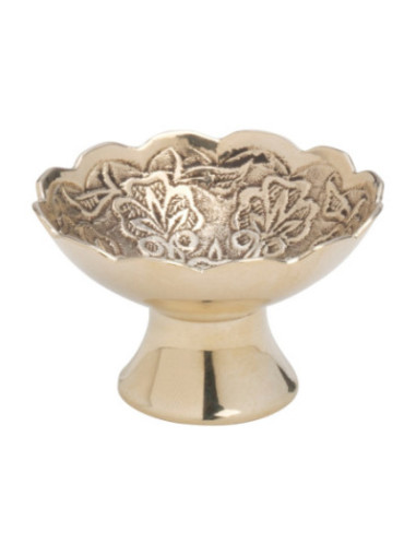 Bandejita de incienso "flor" D 6 cm