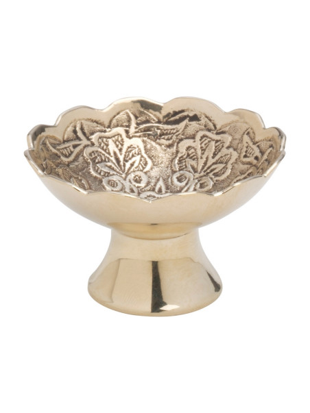 Bandejita de incienso "flor" D 6 cm