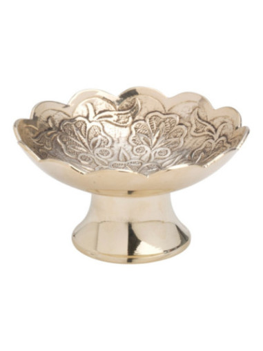 Bandejita de incienso  "flor" D 10 cm