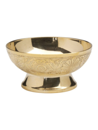 Bandejita de incienso "flor" D 9,5 cm