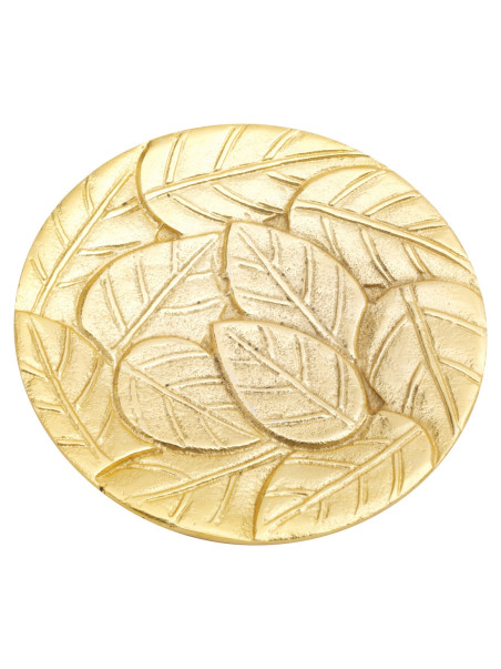 Platillo de aluminio óptica oro D 14 cm