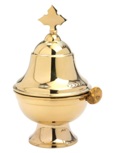 Naveta con cuchara H 15 cm