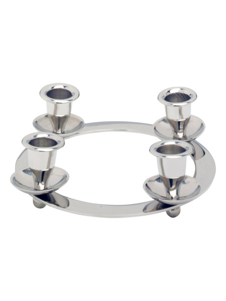 Corona niquelada D 21 cm