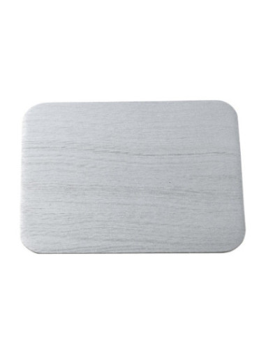 Platillo de aluminio plata 13,5x10 cm