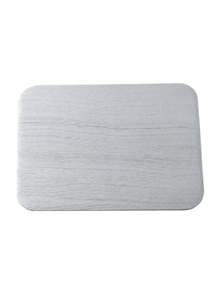 Platillo de aluminio plata 13,5x10 cm