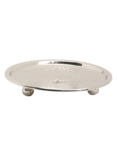 Platillo niquelado D 10 cm interno