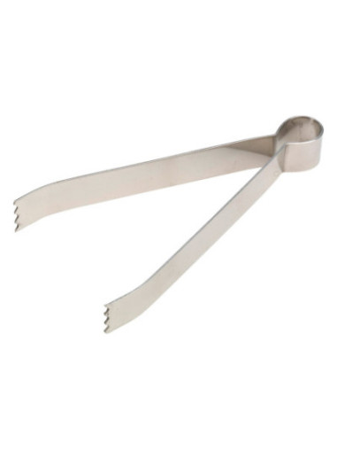 Pinza para carbón acero L 12 cm