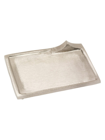 Platillo niquelado 9x6 cm interior