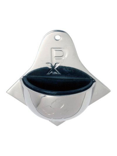 Pila agua bendita niquelada H 10 cm