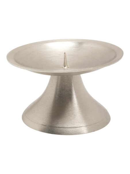 Candelero niquelado espina pequeña D 9 cm