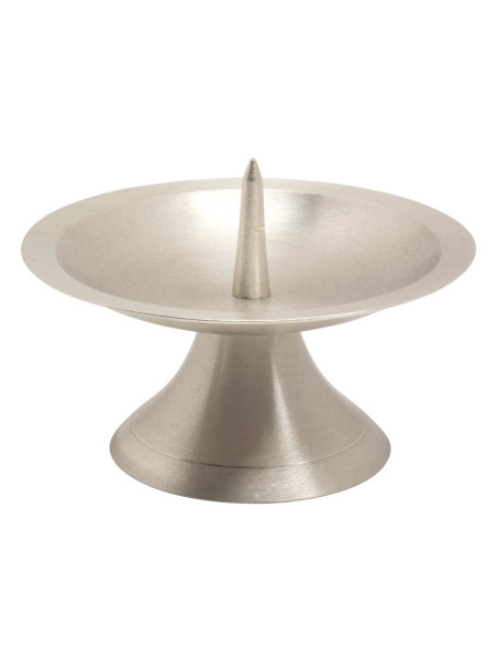 Candelero niquelado espina grande D 11 cm