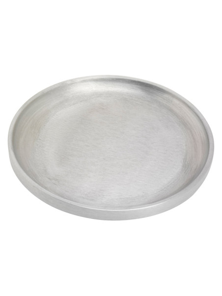 Platillo de aluminio mate D 14 cm