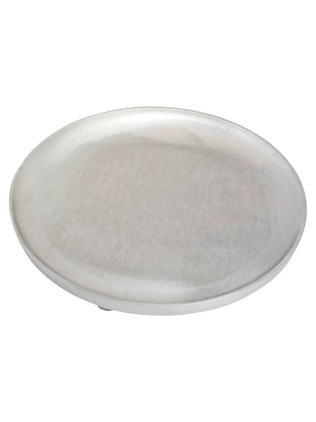 Platillo de aluminio mate D 17 cm