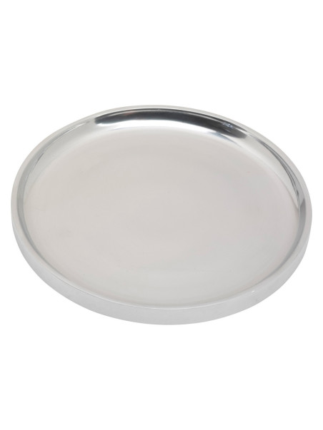 Platillo de aluminio pulido D 14 cm
