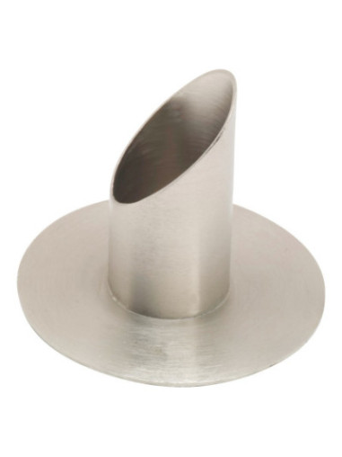 Candelero niquelado D 3 cm