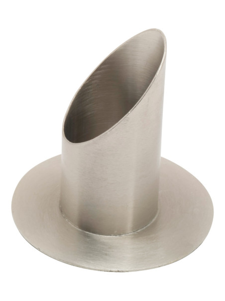Candelero niquelado D 4 cm