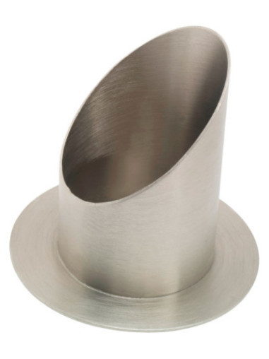 Candelero niquelado D 7 cm