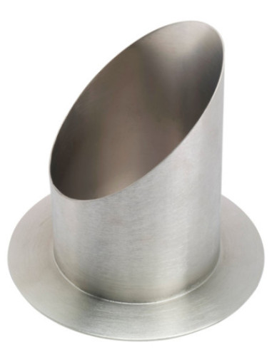 Candelero niquelado D 10 cm