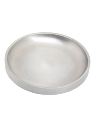 Platillo de aluminio mate D 10 cm