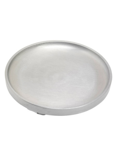 Platillo de aluminio mate D 12 cm