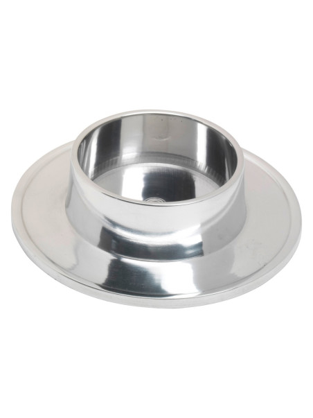 Candelero de aluminio pulido D 7 cm