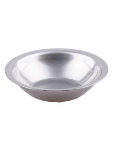 Tazón quemador de aceite plata D 7 cm