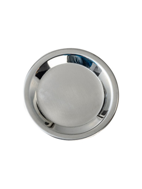 Plato de incensio, acero inoxidable D 7 cm