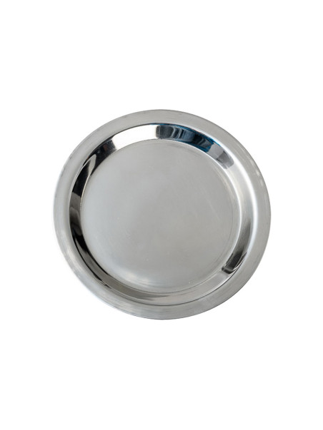 Plato de incensio, acero inoxidable D 9 cm