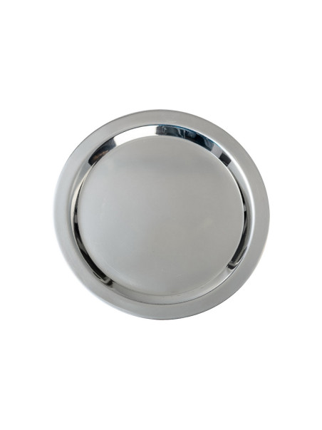 Plato de incensio, acero inoxidable D 12 cm