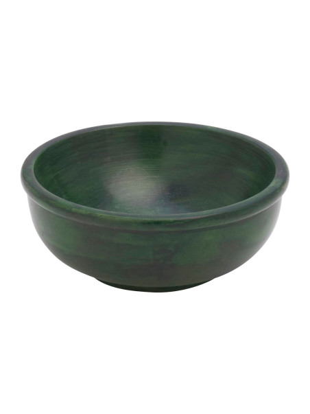 Bandejita de incienso verde D 10,5 cm