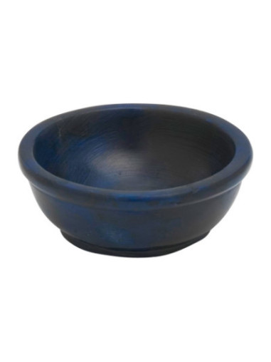 Bandejita de incienso azul D 6,5 cm