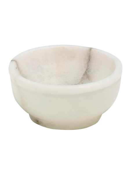 Bandejita de incienso blanco D 6,5 cm