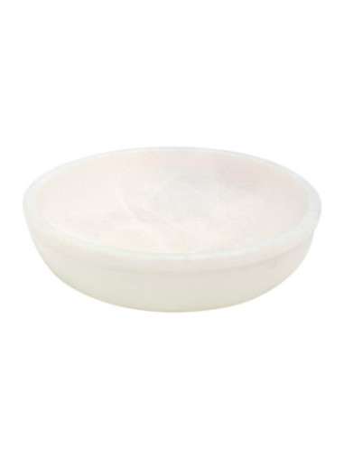 Bandejita de incienso blanco D 10 cm