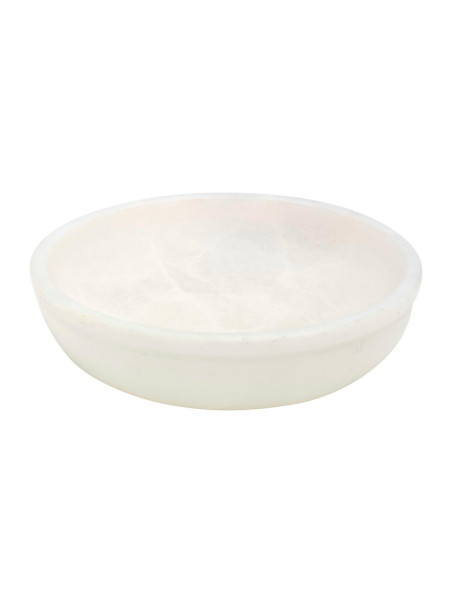 Bandejita de incienso blanco D 10 cm